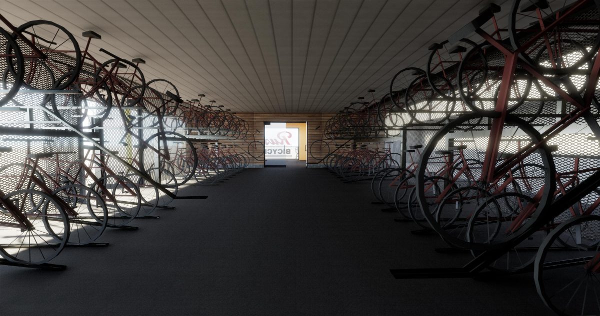 Meadowhall Bicycle Hub Building - Sheffield - Bowman Riley