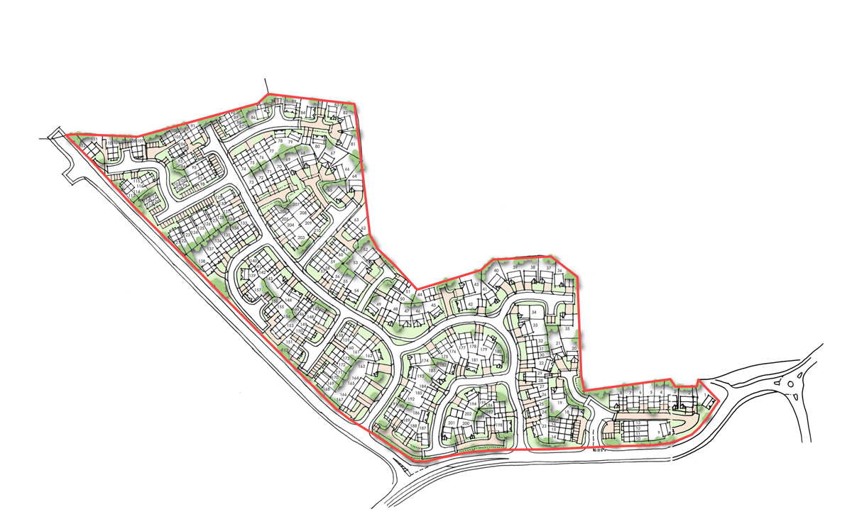 Wyvern Park Residential Masterplan – Skipton