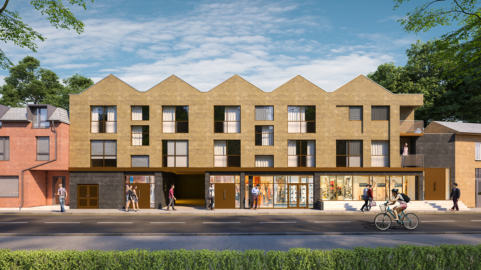Aldenham Road Mixed Use Development London Bowman Riley