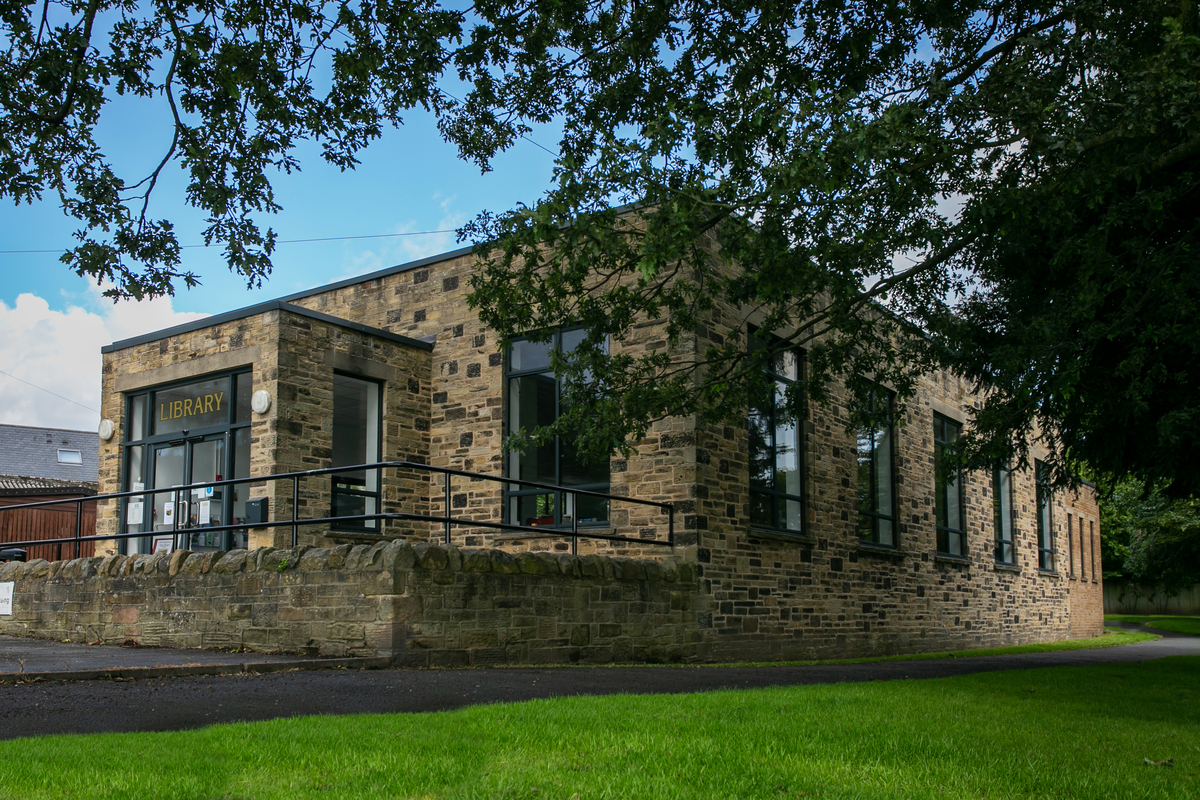 burley library exterior