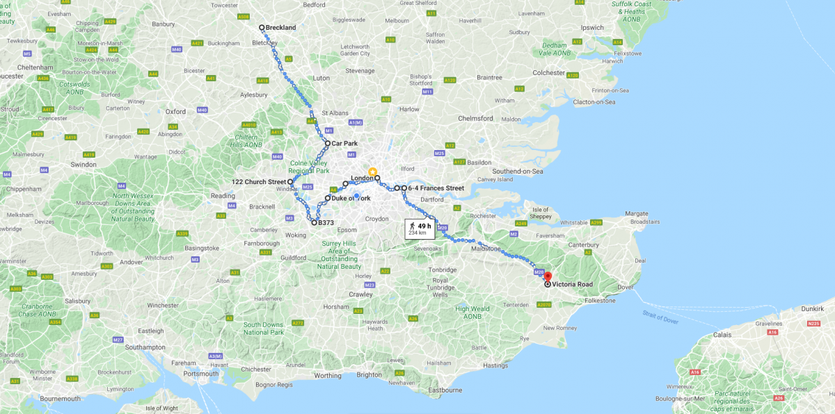 Remote Running Challenge Completed