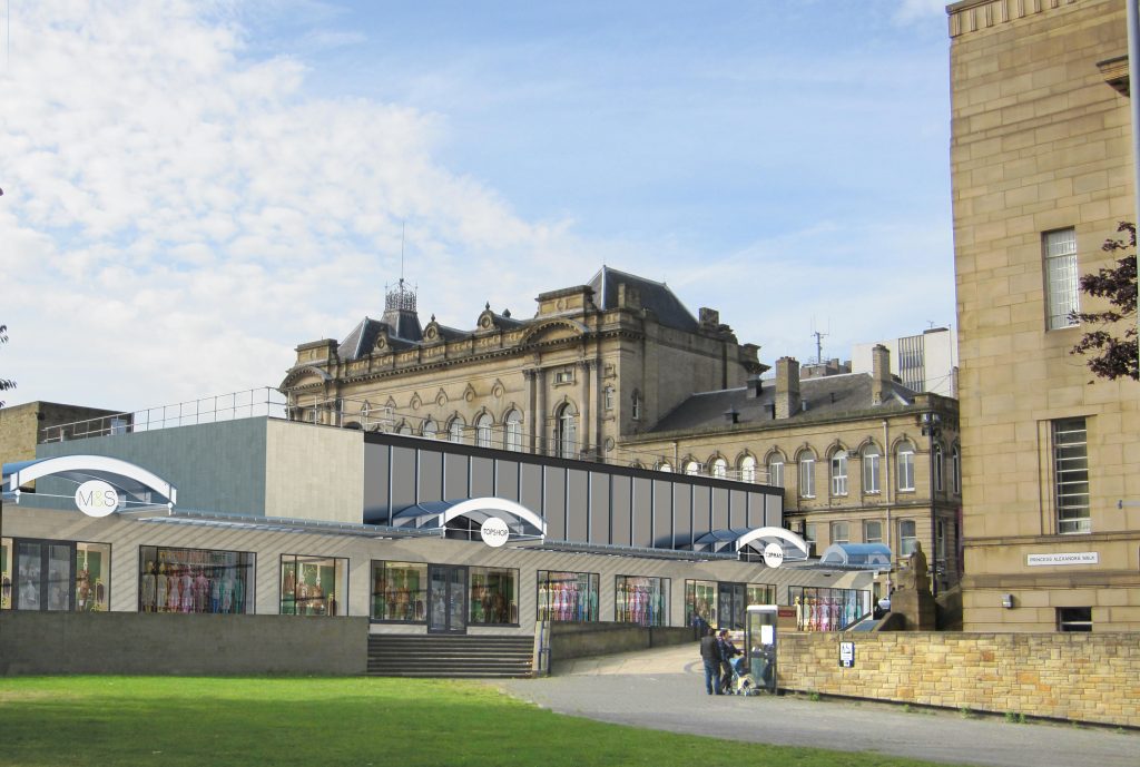 Queensgate Market and the Piazza Shopping Centre – Huddersfield