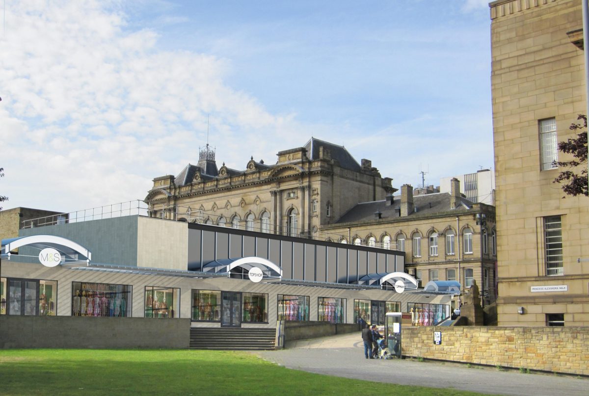 Queensgate Market and the Piazza Shopping Centre – Huddersfield