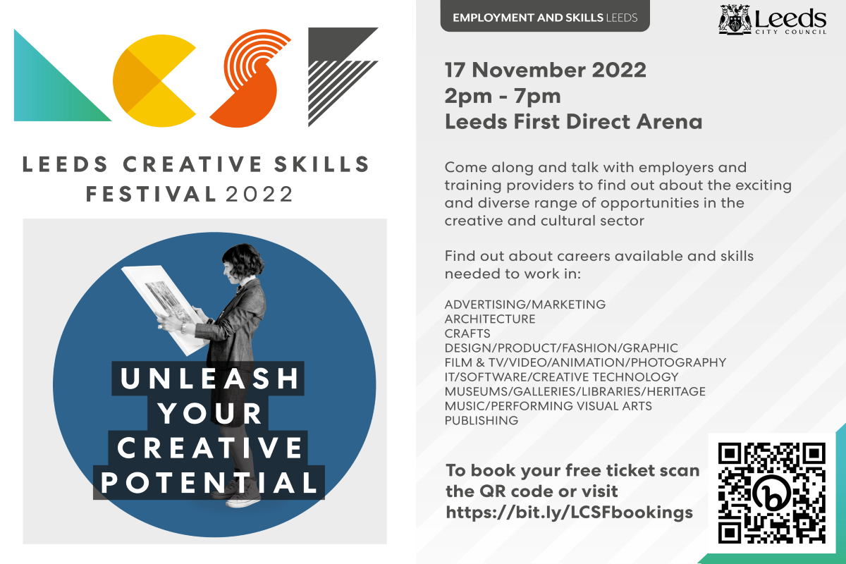 Leeds Creative Skills Festival 2022
